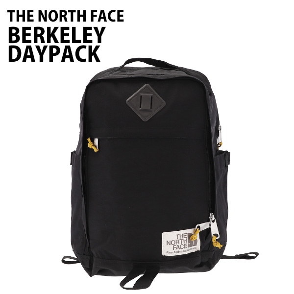 THE NORTH FACE ノースフェイス バックパック BERKELEY バークレー ブラック×ミネラルゴールド『送料無料（一部地域除く）』
