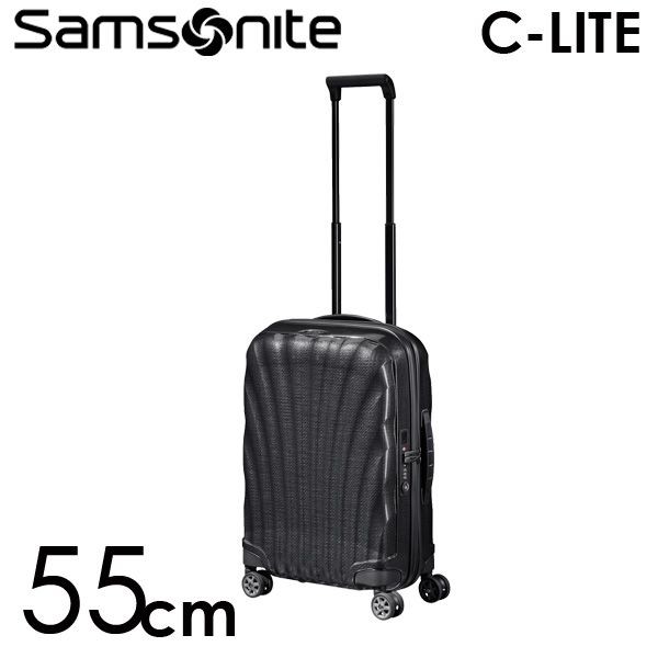 Samsonite スーツケース C-LITE Spinner シーライト スピナー 55cm ブラック 122859-1041『送料無料（一部地域除く）』