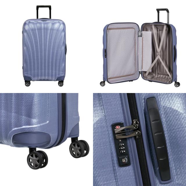 サムソナイト スーツケース C-LITE シーライト 69cm 68L ラベンダー 122860『送料無料（一部地域除く）』_1