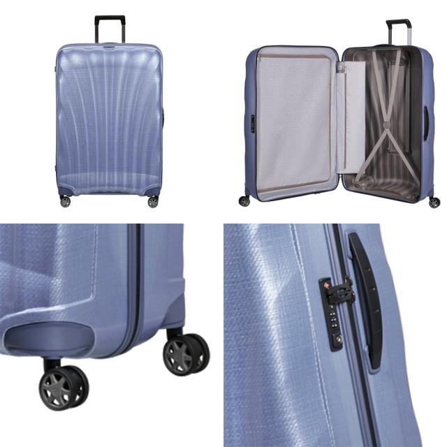 サムソナイト スーツケース C-LITE シーライト 81cm 123L ラベンダー 122862『送料無料（一部地域除く）』_1