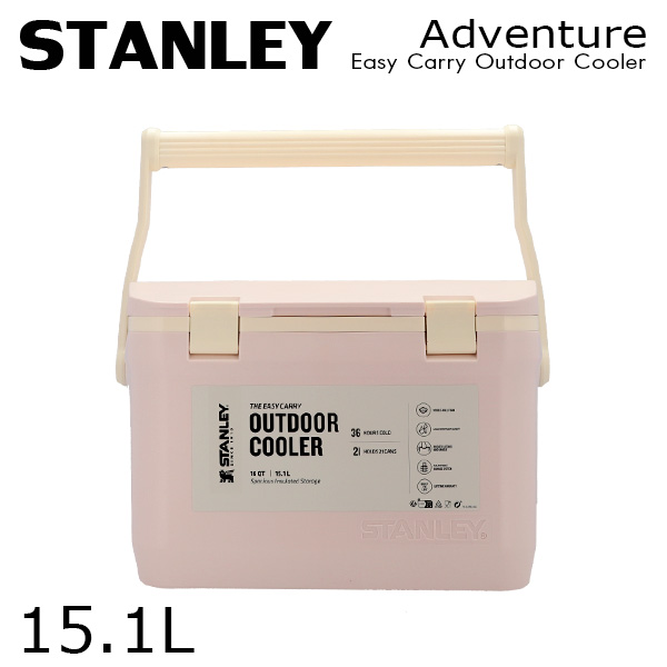 スタンレー クーラーボックス ローズクオーツ 15.1L 16QT STANLEY『送料無料（一部地域除く）』