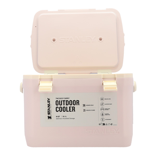 スタンレー クーラーボックス ローズクオーツ 15.1L 16QT STANLEY『送料無料（一部地域除く）』