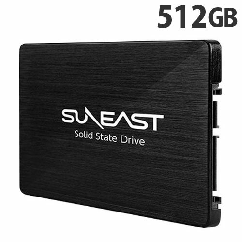 SUNEAST SSD 512GB 2.5インチ SATA 6Gb s SE800-512GB