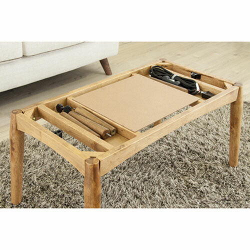 『代引不可』東谷 2WAYこたつテーブル W90×D55×H38/55cm KT-105『送料無料（一部地域除く）』_6