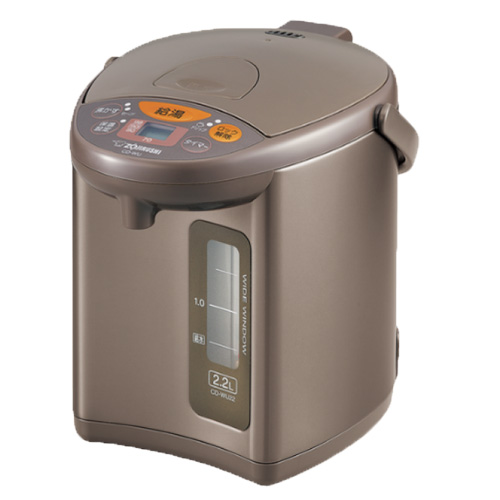 象印マホービン 電動ポット 2.2L メタリックブラウン CD-WU22-TM 電気ポット 給湯ポット ポット 保温 湯沸かし 象印『送料無料（一部地域除く）』_1