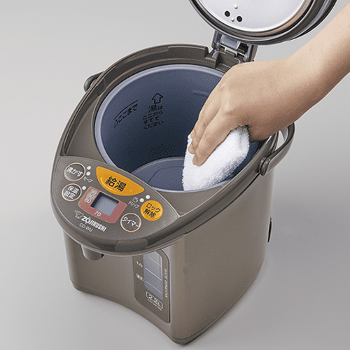 象印マホービン 電動ポット 2.2L メタリックブラウン CD-WU22-TM 電気ポット 給湯ポット ポット 保温 湯沸かし 象印『送料無料（一部地域除く）』_3