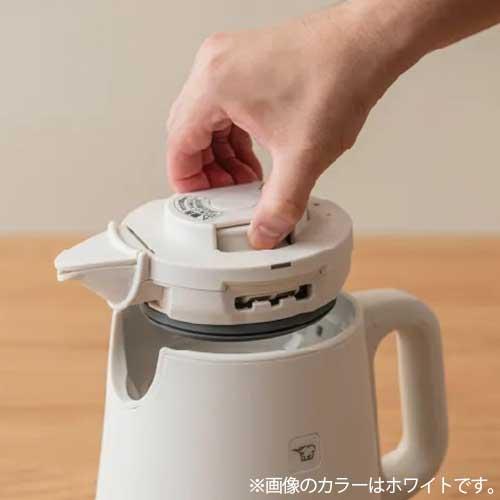 電気ケトル 象印 スタン STAN. 0.8L 800ml ブラック CK-PA08-BA『送料無料（一部地域除く）』