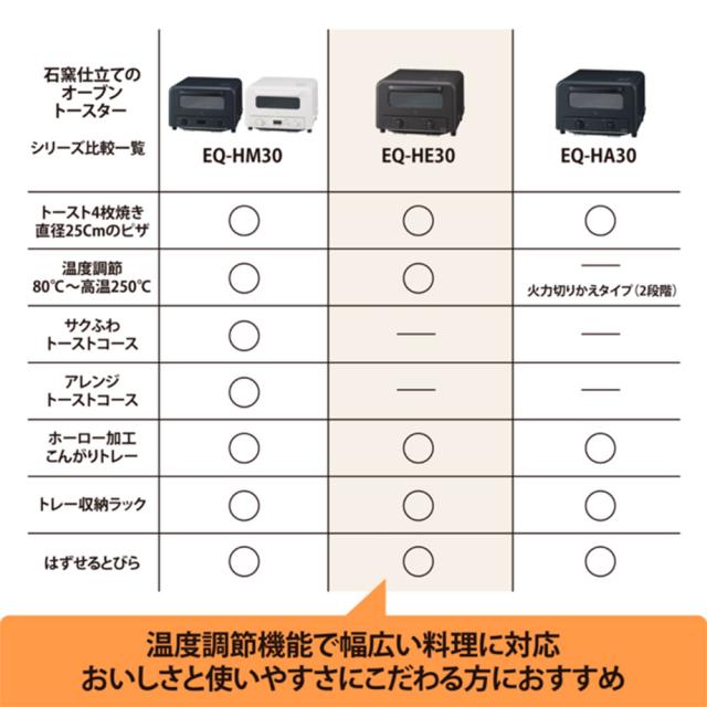 『取寄品』トースター 4枚焼き 象印 オーブントースター 温度調節タイプ ブラウン EQ-HE30-TA『送料無料（一部地域除く）』_8