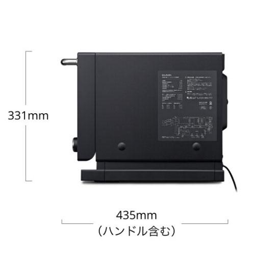 ☆カッコ【新品未開封】バルミューダ ザ・レンジK09A-BK BALMUDA オーブンレンジ ブラック k09a-bk