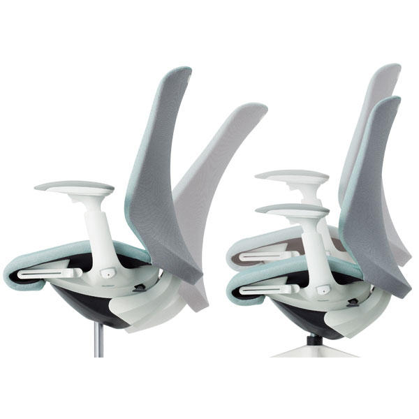 『代引不可』オカムラ オフィスチェア スフィア ハイバック ホワイトボディ 可動肘 座調節無 ホローウレタンキャスター リネット ベージュ CT4CFC FRU7『送料無料（一部地域除く）』_3
