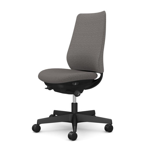 オカムラ オフィスチェア ポータム スタンダードバック ブラックフレーム 背クッション 肘なし ナイロンキャスター インターロック ダークブラウン CF13XR FXW3『送料無料（一部地域除く）』の通販は 36,465円