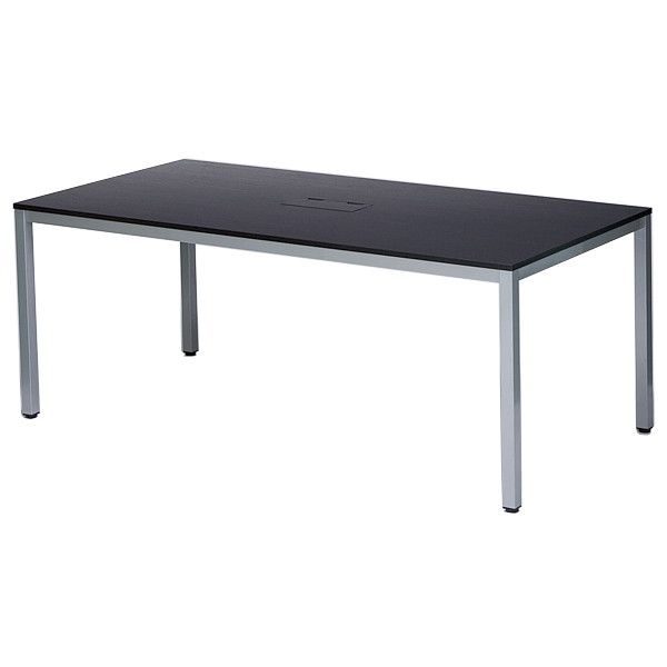 アール・エフ・ヤマカワ OAミーティングテーブル W1800×D900×H700mm ダーク ATD2-1890TL『送料無料（一部地域除く）』
