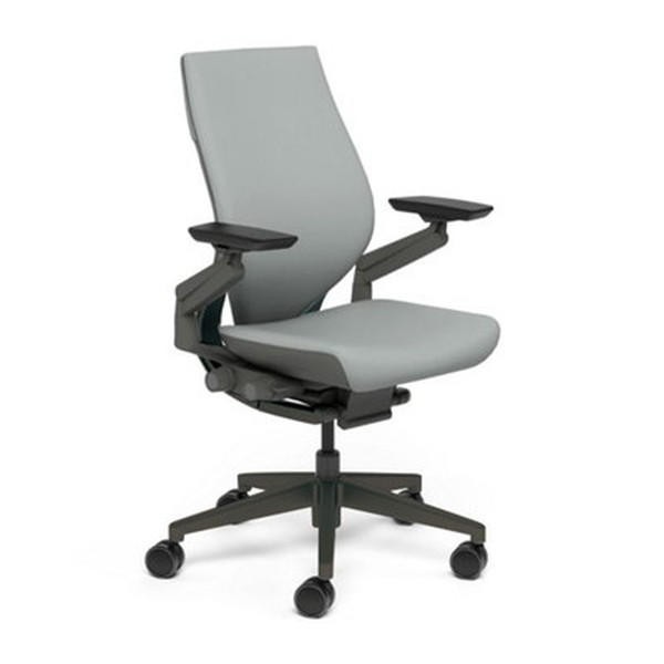 Steelcase Gesture ジェスチャー チェア ラップバック ブラック×ブラック 可動肘(360アーム) ニッケル K442A40BB『送料無料（一部地域除