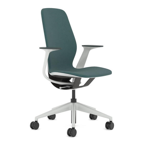Steelcase SILQ シルク チェア アッパーバックシェル(シーガル) エメラルド 418A000SCF2『送料無料（一部地域除く）』