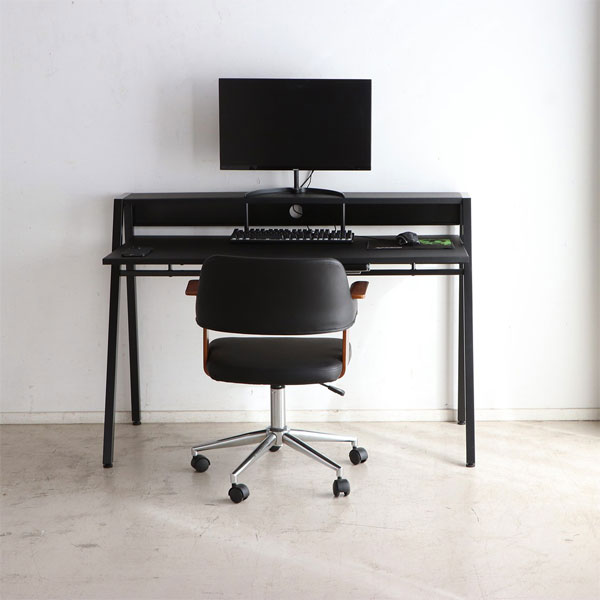 フリーテーブル パソコンデスク 作業台 90cm幅 奥行き45cm BK/WH 送料無料 ty9045 フリーテーブル(作業台&frasl;PCデスク&frasl;書斎テーブル) 幅90cm×奥行45cm