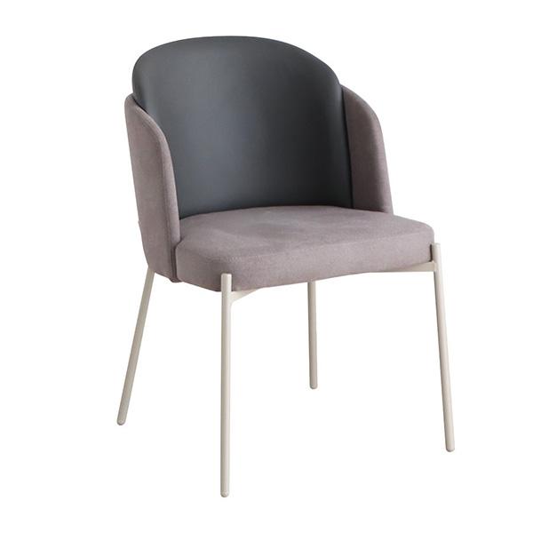 『代引不可』東馬 ツキミチェア グレー 家具 チェア 椅子 スチール脚 ダイニング デスクチェア『送料無料（一部地域除く）』の通販は 21,780円