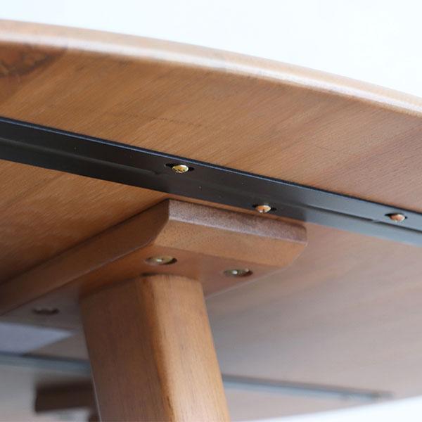『形ダイニングテーブル リガラ 幅1100mm 奥行1100mm 高さ720mm ブラウン 東馬『送料無料（一部地域除く）』_2