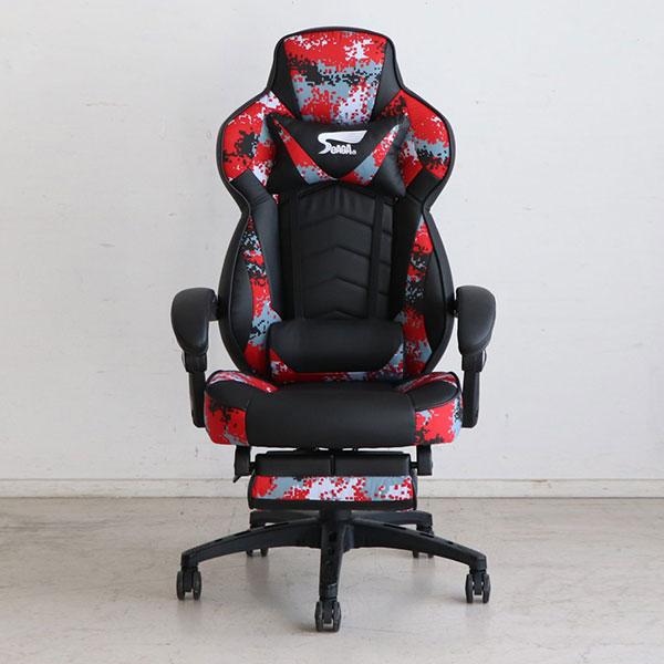 『代引不可』サバイバーオフィスチェア SeAGA-03 レッド 東馬『送料無料（一部地域除く）』