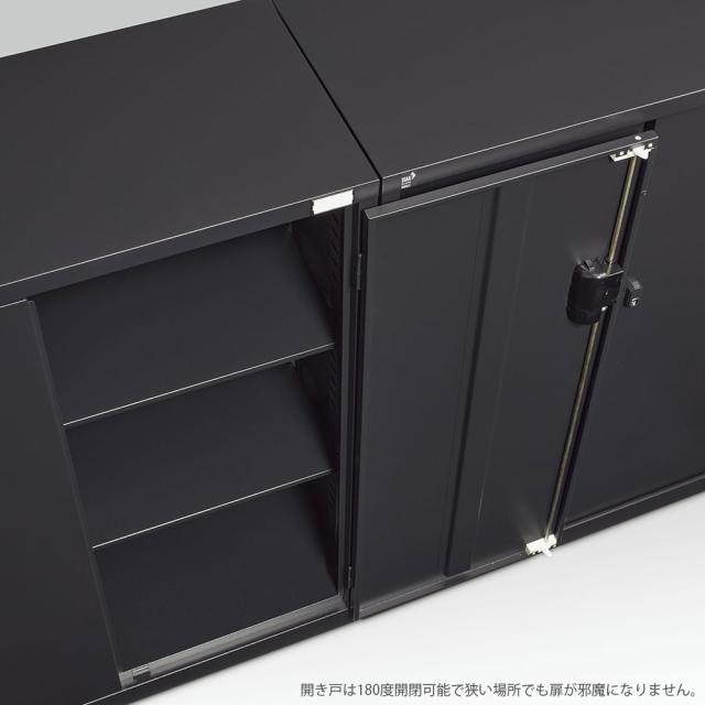 『代引不可』ロッカー 8人用 ミニ 手紙 パーソナル収納 ダイヤル錠鍵付 ブラック ALZK-M36 スチールロッカー A4 B4 黒 完成品 生興『送料無料（一部地域除く）』_3