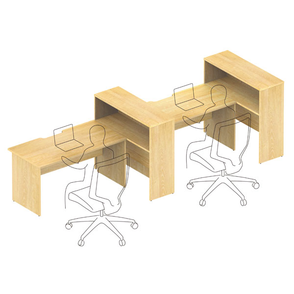 『代引不可』R・Fヤマカワ プラン 木製デスク W1200×D700×H720mm RFPD-1270 デスク 机 PLANN『送料無料（一部地域除く）』の通販は