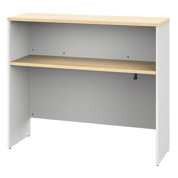 『代引不可』R・Fヤマカワ プラン サイドハイテーブル W1200×D400×H1085mm RFPSH-1240 仕切り PLANN『送料無料（一部地域除く）』の通販は