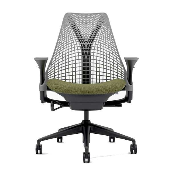 『代引不可』HermanMiller×Garage セイルチェア アジャスタブルアーム ブラック＆フォグ HEMCELLEAJ5『送料無料（一部地域除く）』の通販は