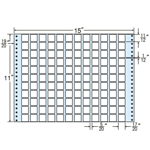 『代引不可』MX15S タックシール (連続ラベル) レギュラータイプ 500折 『返品不可』【送料無料(一部地域除く)】の通販は