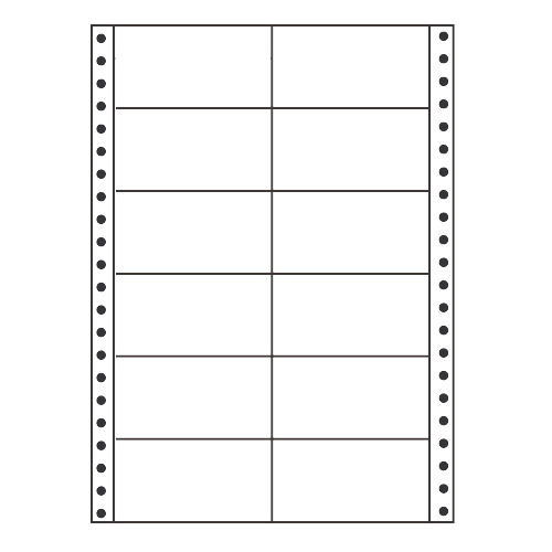 『代引不可』MM8H タックシール (連続ラベル) レギュラータイプ 500折 『返品不可』『送料無料（一部地域除く）』