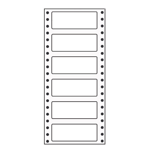 『代引不可』R4i タックシール (連続ラベル) 再剥離タイプ 500折×2 『返品不可』『送料無料（一部地域除く）』の通販は