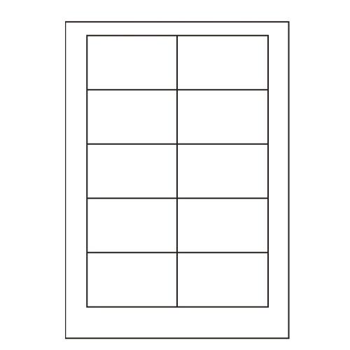 『代引不可』LDW10ME ラベルシール 汎用タイプ A4 PDラベル対応 500シート 『返品不可』『送料無料（一部地域除く）』の通販は 7,543円