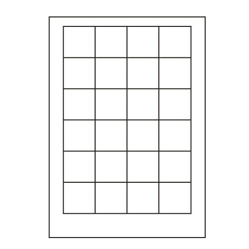 『代引不可』LDW24P ラベルシール 汎用タイプ A4 500シート 『返品不可』『送料無料（一部地域除く）』