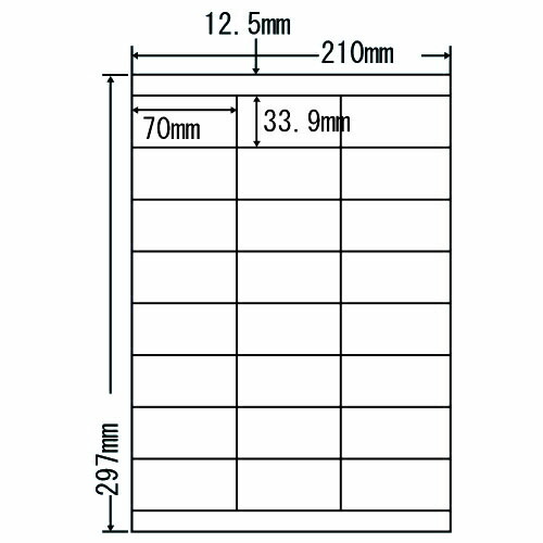 『代引不可』LDZ24UX ラベルシール カラーインクジェット用A4 500シート 『返品不可』『送料無料（一部地域除く）』