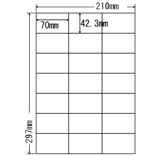 『代引不可』LDZ21QBF ラベルシール 再剥離タイプ A4 500シート 『返品不可』『送料無料（一部地域除く）』の通販は