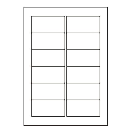 『代引不可』ラベルシール A4 LDW12POF 再剥離タイプ 500シート 『返品不可』『送料無料（一部地域除く）』