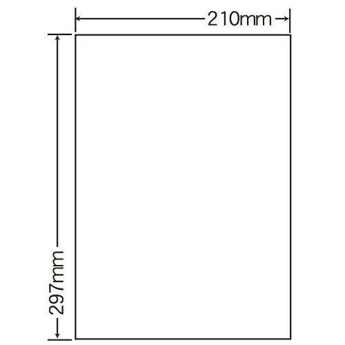 『代引不可』SCJ-7カラーインクジェット用光沢ラベル A4 1箱400シート 『返品不可』【送料無料（一部地域除く）】