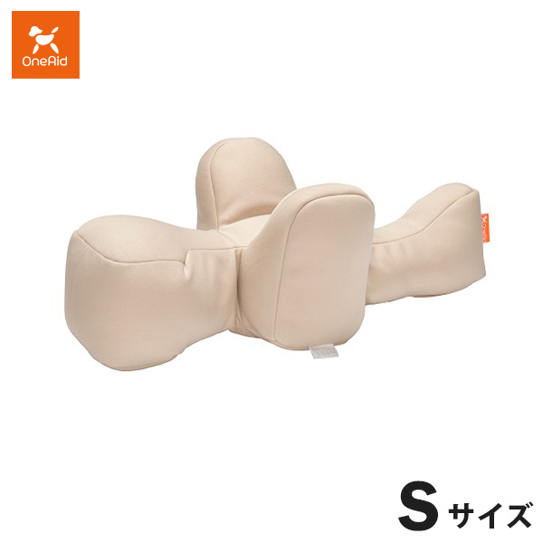 『取寄品』アロン化成 OneAid リラクッション S ベージュ ペット用品 犬用品 犬用 犬 クッション 姿勢 サポート『送料無料（一部地域除く）』