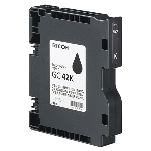 リコー SGカートリッジ GC42K 純正品 Mサイズ ブラック RICOH 純正品 純正インク インク『送料無料（一部地域除く）』の通販は 5,480円