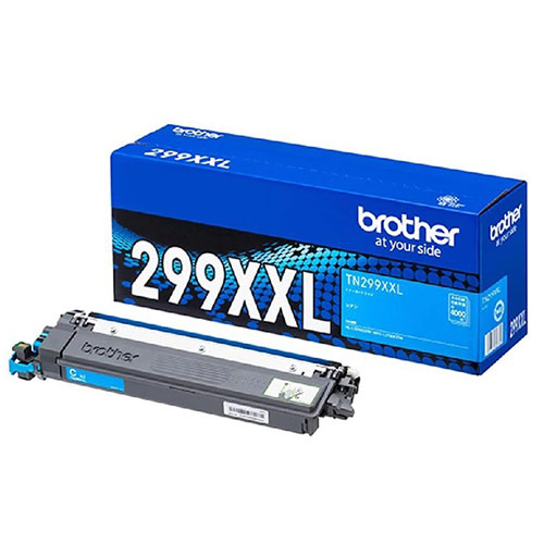 『代引不可』BROTHER 純正 トナーカートリッジ TN299XXLC 超大容量 シアン『送料無料（一部地域除く）』
