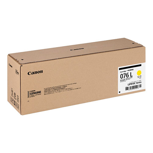 『代引不可』CANON 純正 トナーカートリッジ 076L イエロー『送料無料（一部地域除く）』