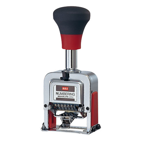 『代引不可』マックス MAX ナンバリング 6行7様 NR-607A 『返品不可』『送料無料（一部地域除く）』の通販は 8,283円