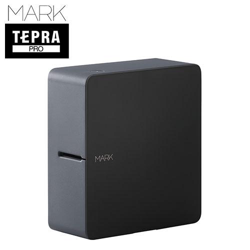 『取寄品』キングジム ラベルライター テプラPRO MARK スマホ専用 ブラック SR-MK1-BK テプラ 本体 ラベルプリンター シールプリンター スマホ『送料無料（一部地域除く）』