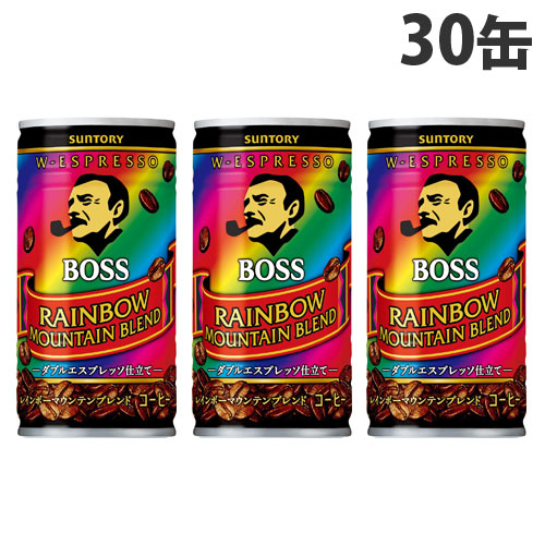 缶コーヒー BOSS ボス レインボーマウンテンブレンド 185g 30缶