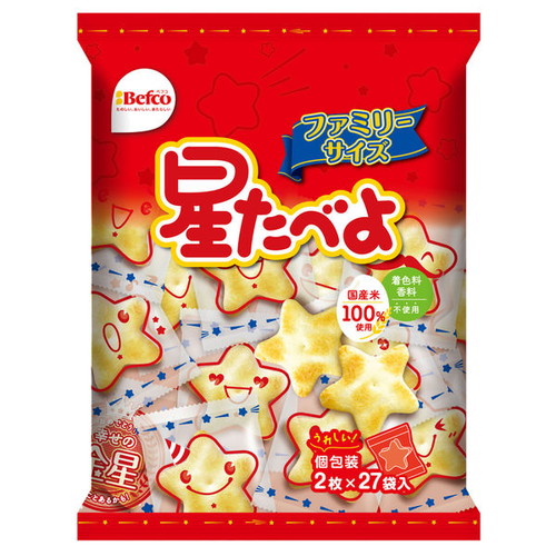 栗山米菓 星たべよ 2枚 30ｐ せんべい 煎餅 お菓子 菓子 おやつ 米菓 個包装の通販はau Pay マーケット よろずやマルシェ