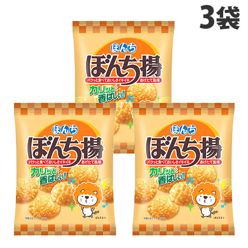 ぼんち せんべい ぼんち揚げ 60g×3袋 お菓子 煎餅 米菓 揚げせん