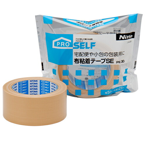 『お得な箱買い！』ニトムズ PROSELF 布粘着テープSE 30巻 PK-30『送料無料（一部地域除く）』_1