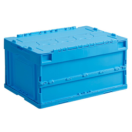 『取寄品』岐阜プラスチック工業 オリタタミコンテナ CF-S41NR BL『送料無料（一部地域除く）』