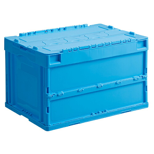 『取寄品』岐阜プラスチック工業 オリタタミコンテナ CF-S51NR BL『送料無料（一部地域除く）』