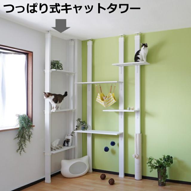 キャットタワーtowerb Labrico ラブリコ キャットウォーク Labrico Set 壁面収納 賃貸住宅 壁 柱 棚 Diy パーツ つっぱり ツーバイフの通販はau Pay マーケット Diyをサポートする 住 じゅうたす