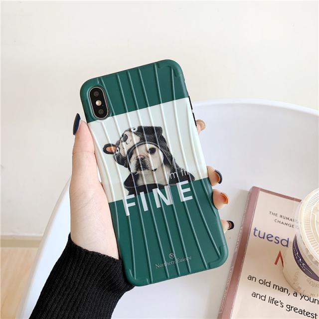 スマホケース アメリカアニメ 携帯ケース 犬 挿絵 Apple スマホアクセサリー スマートフォンケース Iphone6 7 8 11 S Plus Splus の通販はau Pay マーケット New Trendshop