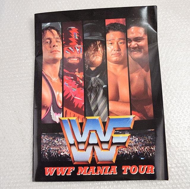 中古品 Wwf Mania Tour プロレス パンフレット 横浜 名古屋 大阪 札幌の通販はau Pay マーケット カウカウキング Au Pay マーケット店